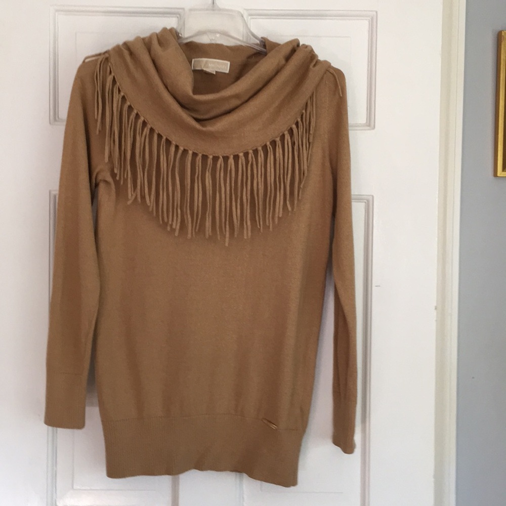 Michael Kors tan sweaters